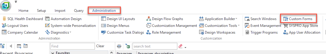 Adding Custom Form Field to SYSPRO Report Writer | BT Partners